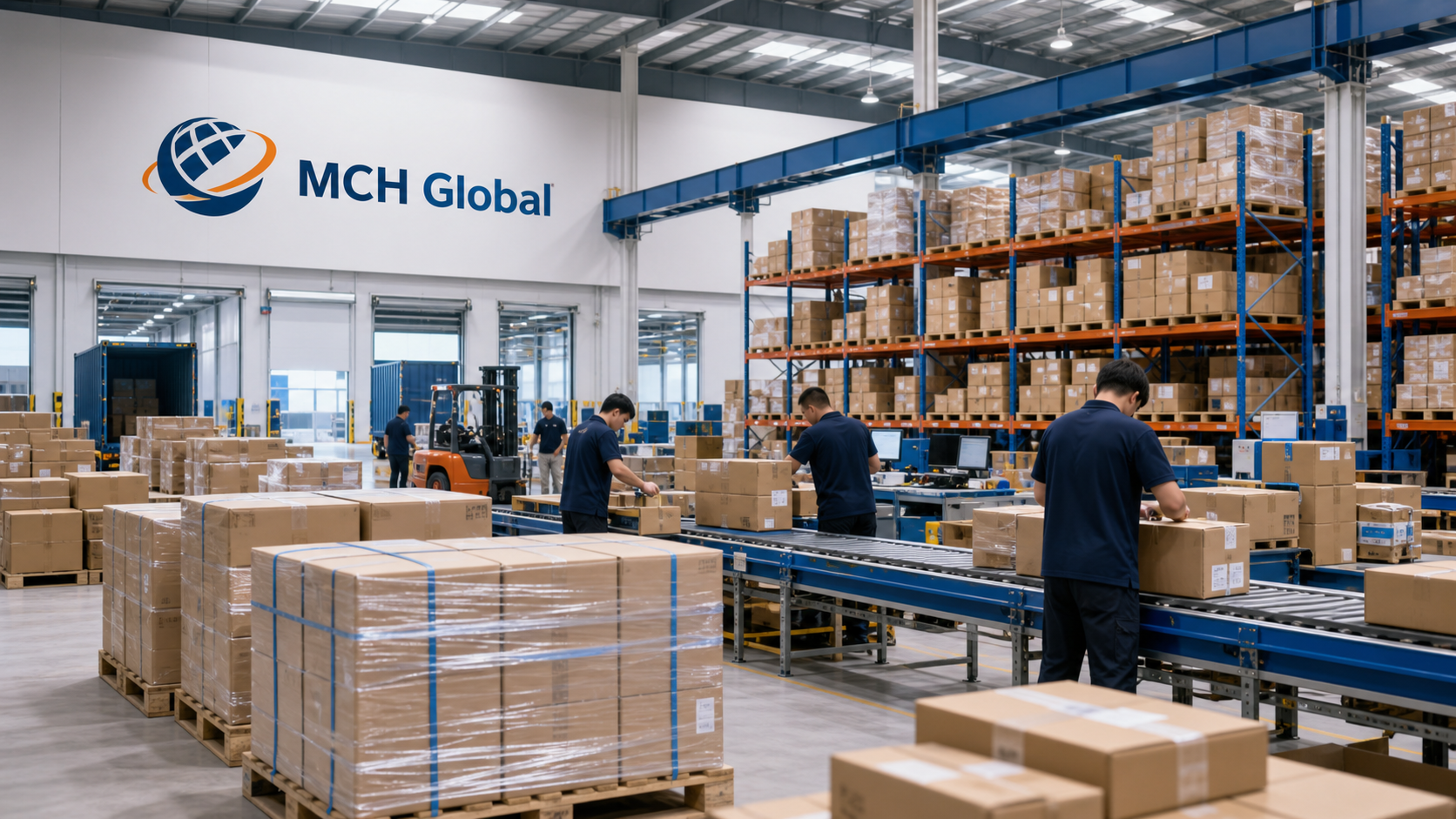 MCH Global 迈驰环球仓库操作展示